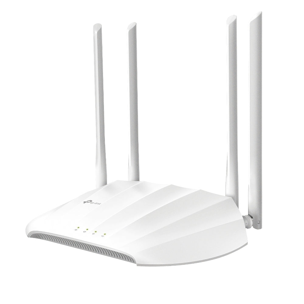 Router Inalámbrico WISP, 2.4 GHz, 300 Mbps, 3 antenas externas omnidireccional 5 dBi, 4 Puertos LAN 10/100 Mbps, 1 Puerto WAN 10/100 Mbps, IPTV, IPV6