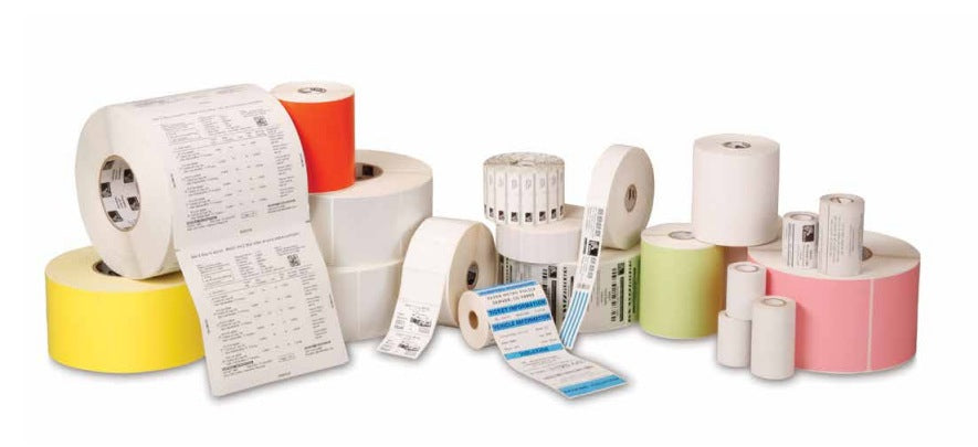 Zebra Synthetic 1x6 DT Z-Band Ultra Soft Permanent Adhesive Wristband Cartridge with 300 Wristbands/ 6 pcs per box