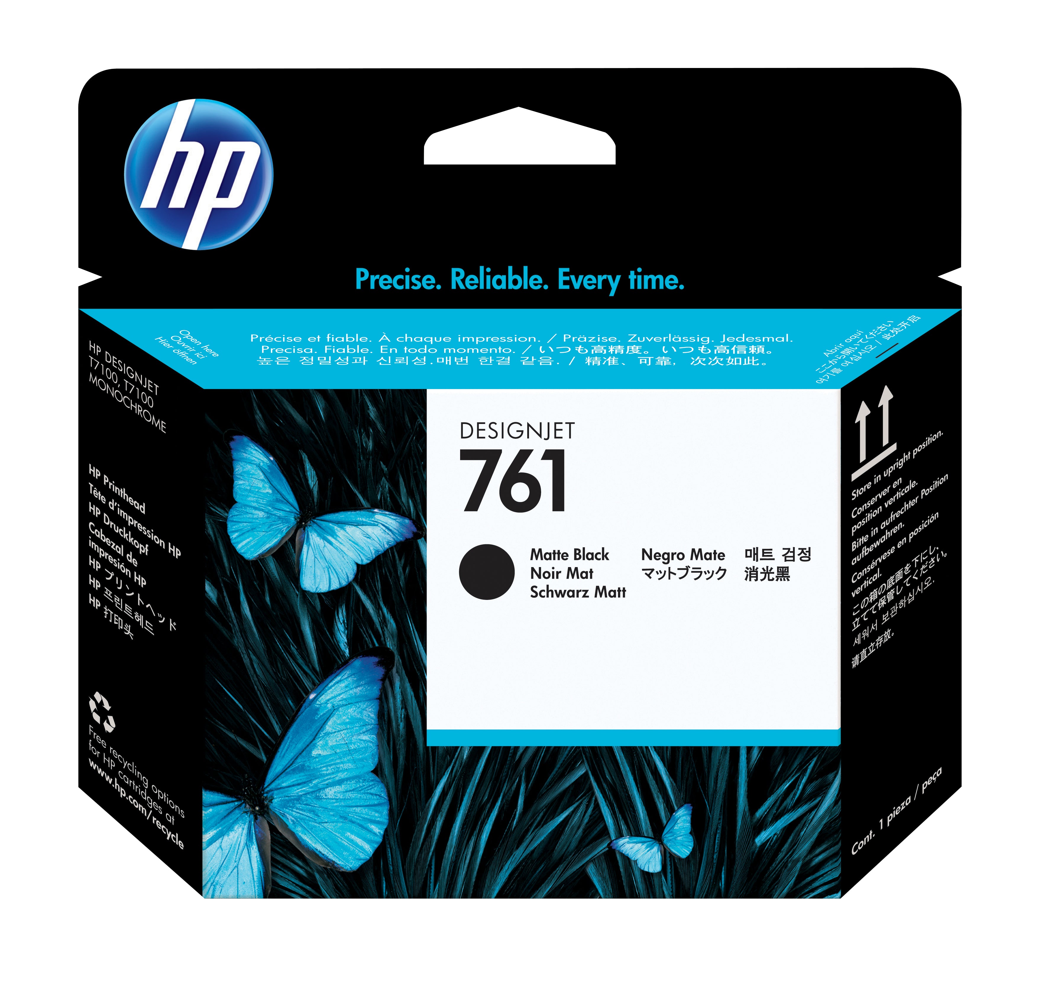 Cabezal HP LF 761 Negro Mate/Negro Mate T7100 400ML