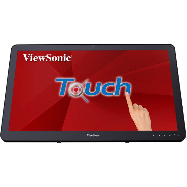 MONITOR TOUCH VIEWSONIC TD2430/ TECNOLOGIA CAPACITIVA/ 24 PULGADAS/ FULL HD / 1920 X 1080 / VGA / HDMI / VESA / CABLE HDMI /CABLE USB-A A USB-B/ 3 AÑOS DE GARANTIA