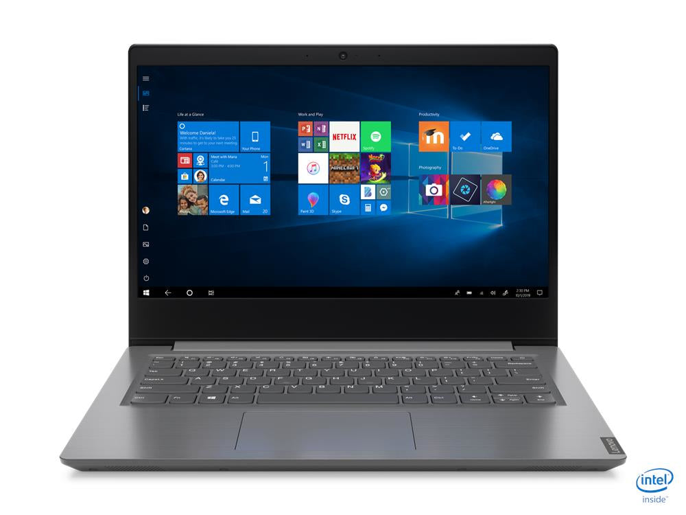 Laptop Lenovo V14-IKB 14" Intel Core i3 7020U Disco duro 1 TB Ram 4 GB+4GB Windows 10 Pro Color Gris