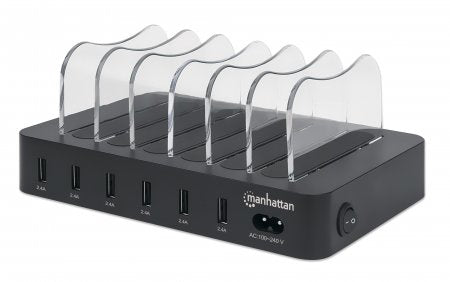 Manhattan USB-A 6-Port 50W Charging Station
