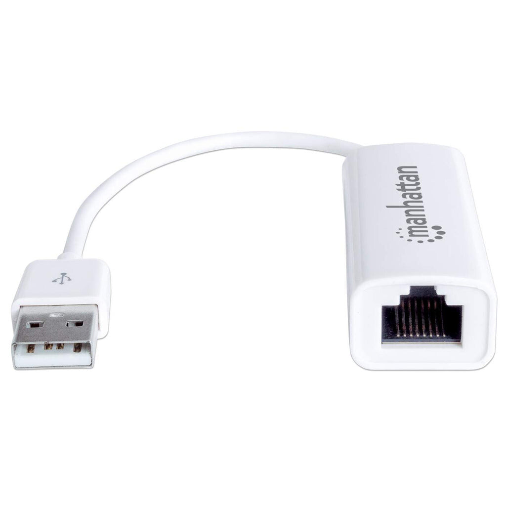 Manhattan Adaptador Fast Ethernet USB de Alta Velocidad 2.0