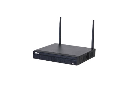 NVR WIFI DE 4 MEGAPIXELES/ 8 CANALES IP/ H.265/ SALIDAS HDMI VGA/ 1 BAHA DE DISCO DURO/ 1 ES DE AUDIO/ ONVIF/ EMPAREJAMIENTO AUTOMTICO CON IPC WIFI DE DAHUA/ CMARAS EN CASCADA PARA LARGA DISTANC