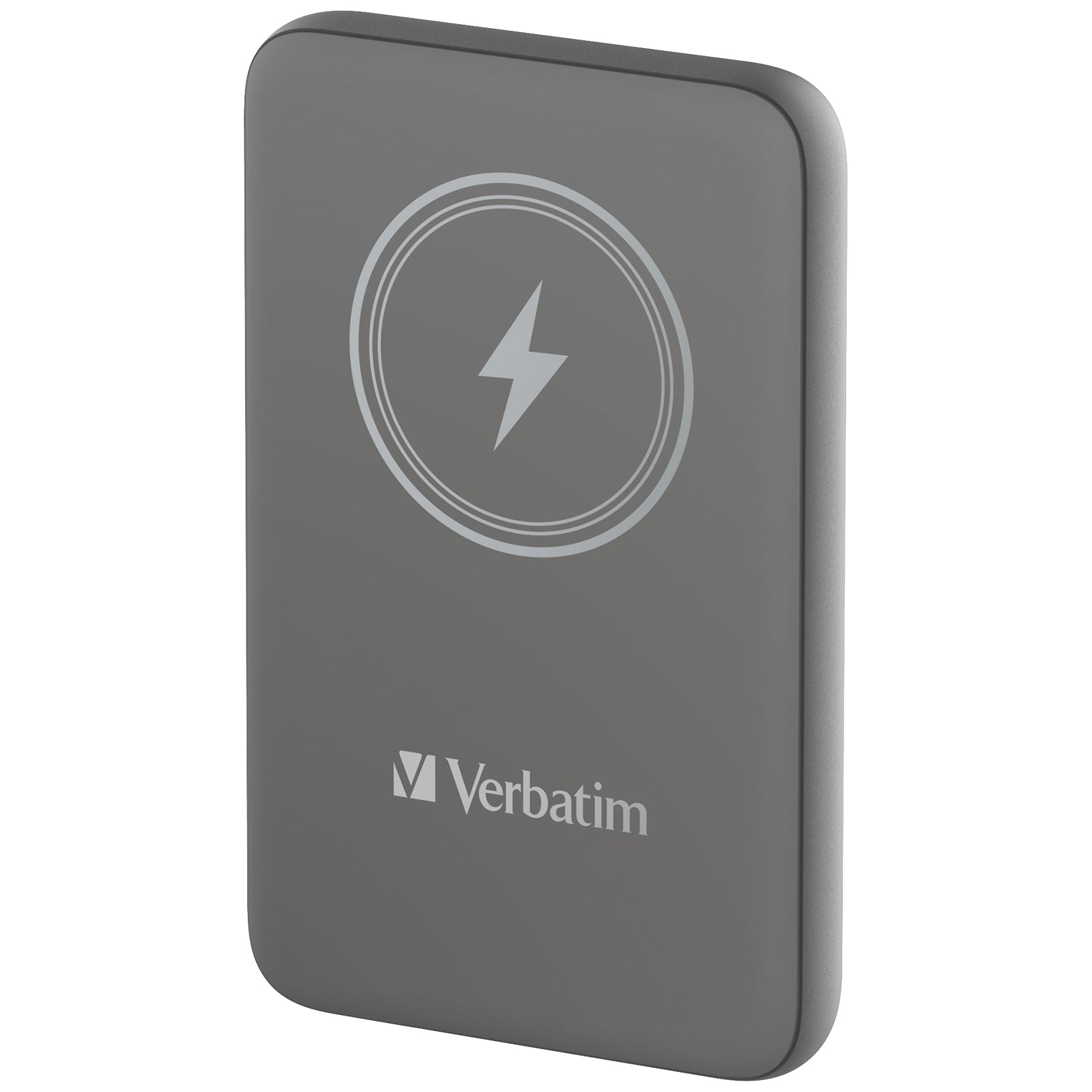 Cargador Verbatim Charge and Go Magnetico Inalámbrico Power Bank 10000 mAh Gris