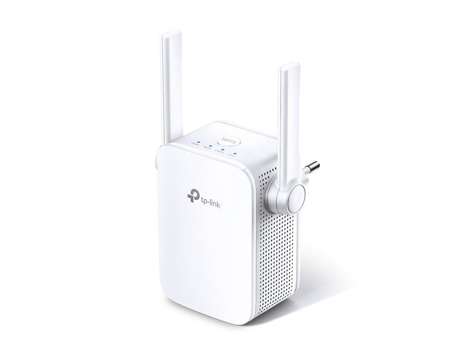 Repetidor / Extensor de Cobertura WiFi AC, 1200 Mbps, doble banda 2.4 GHz y 5 GHz, con 1 puerto 10/100 Mbps, con 2 antenas externas