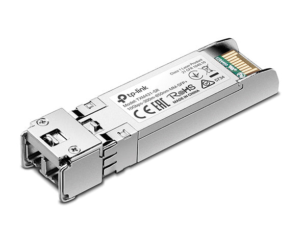 Transceptor mini-GBIC  SR-SFP+ duplex Multimodo 10 G base, Distancia hasta 300 M, conector LC