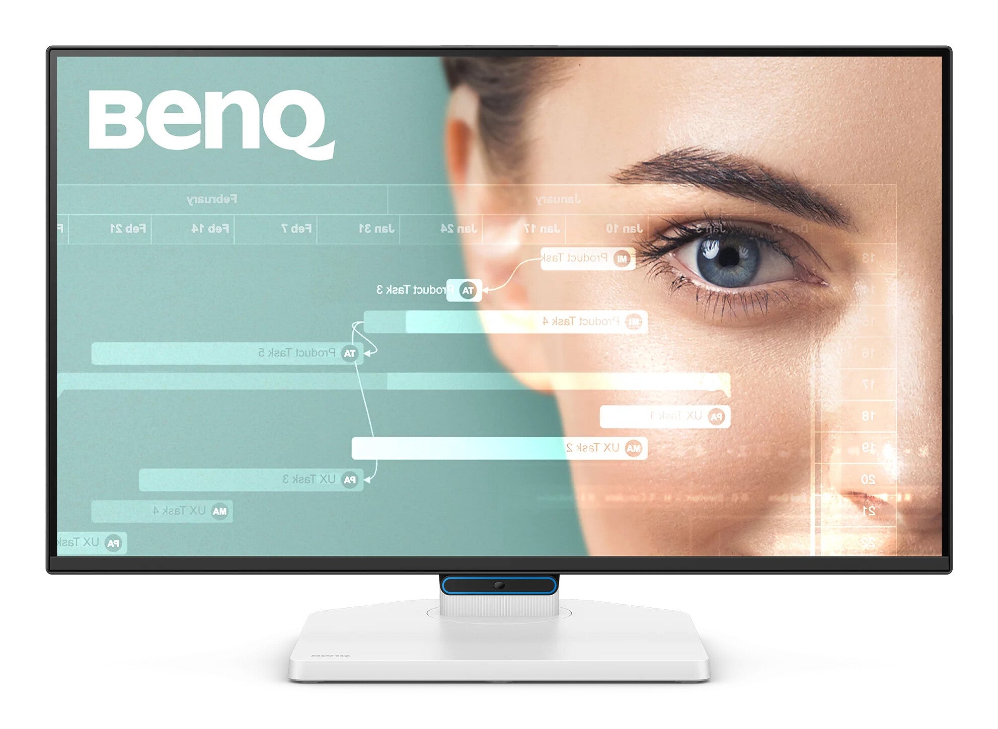 BenQ GW2490TC monitor de computadora 61 cm (24") 1920 x 1080 Pixeles Full HD LED Negro, Blanco