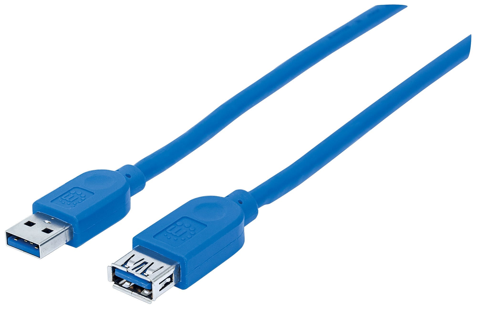 Manhattan USB 3.2 Type A Extension Cable 1.0M Blue 5Gb