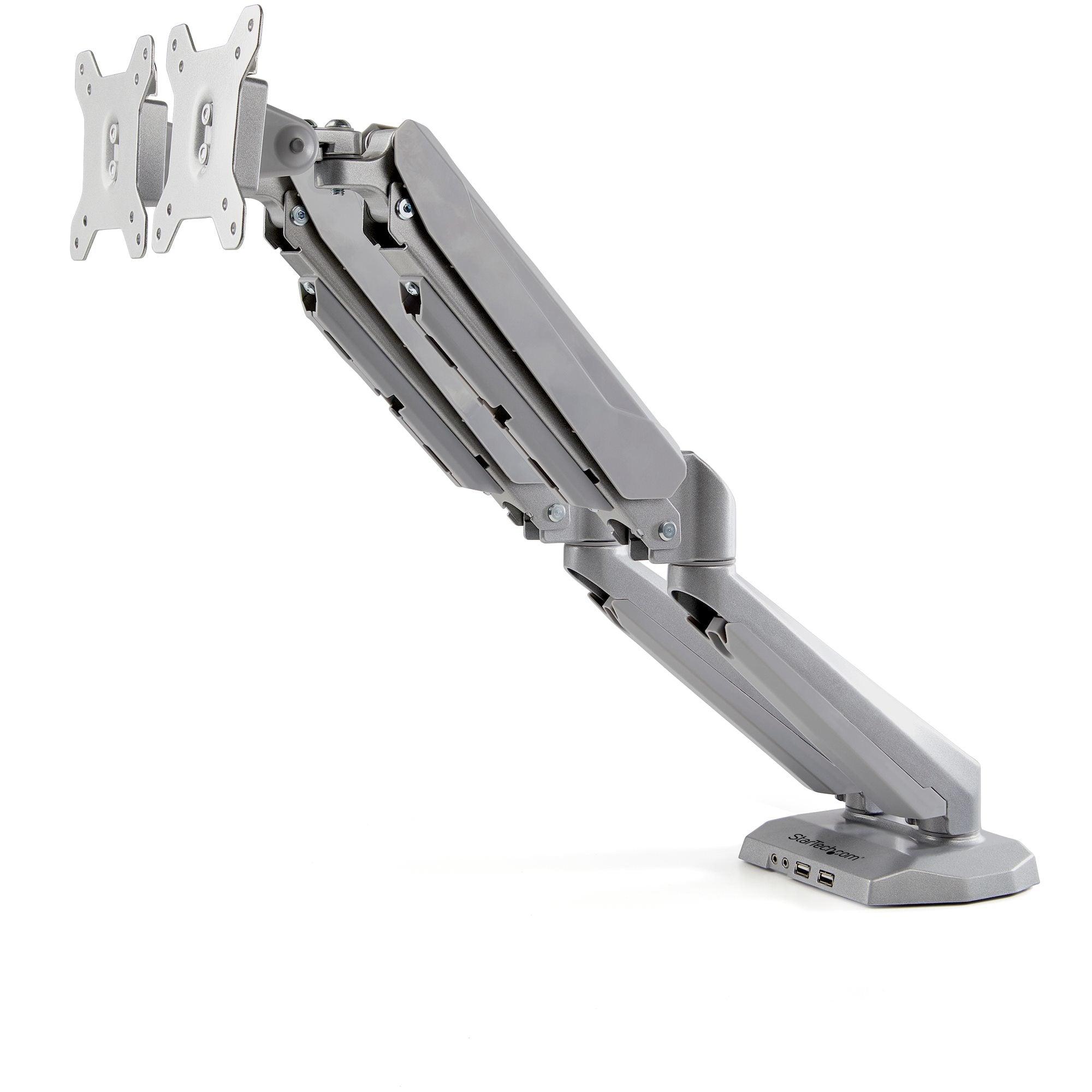 SOPORTE DE ESCRITORIO - BRAZOS PARA 2 MONITORES DE 12 A 32 CON HUB 2X USB 3.0 Y AUDIO 3.5MM - VESA 75X75 O 100X100 - STARTECH.COM MOD. ARMSLIMDUOS