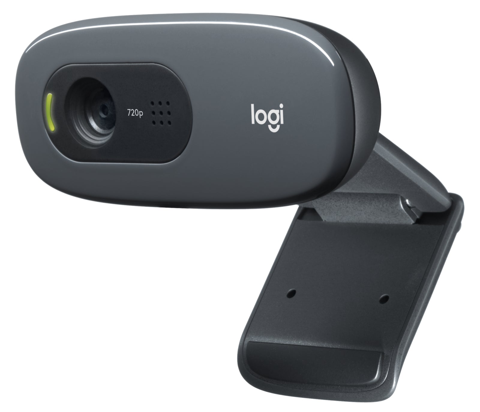 Logitech C270 HD 720p Webcam Plug-and-Play Integrated Microphone Black