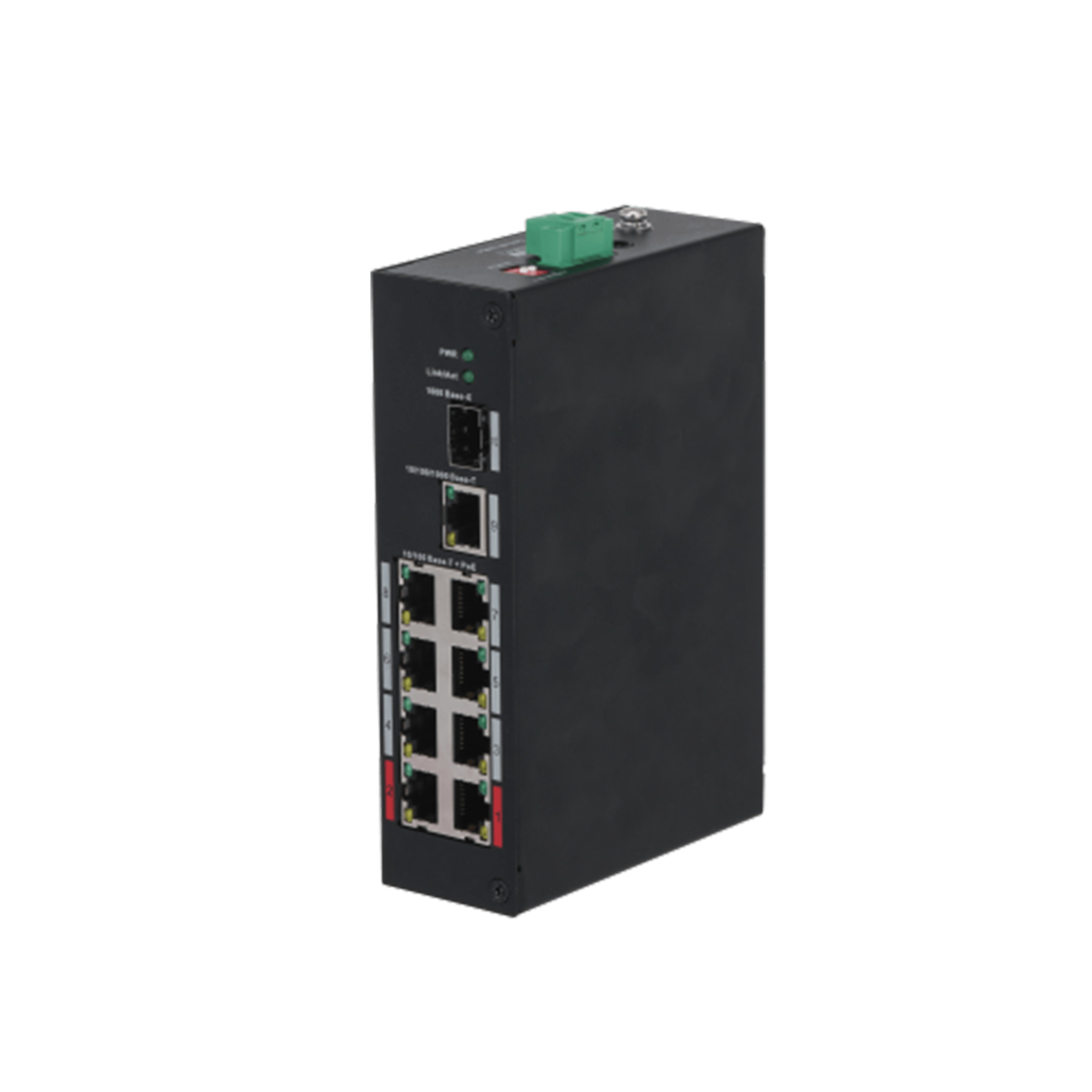 SWITCH POE/ DAHUA/ PFS3110-8ET-96/ DE 10 PUERTOS/ 8 PTOS POE/ 1 PTO SFP DE 1000 MBPS/ 1 PTO RJ45 10/100/1000/ 96 WATTS TOTALES/ SOPORTA POE WATCHDOG/ SWITCHING 7.6 GBPS/ TASA DE REENVIO DE PAQUETES D