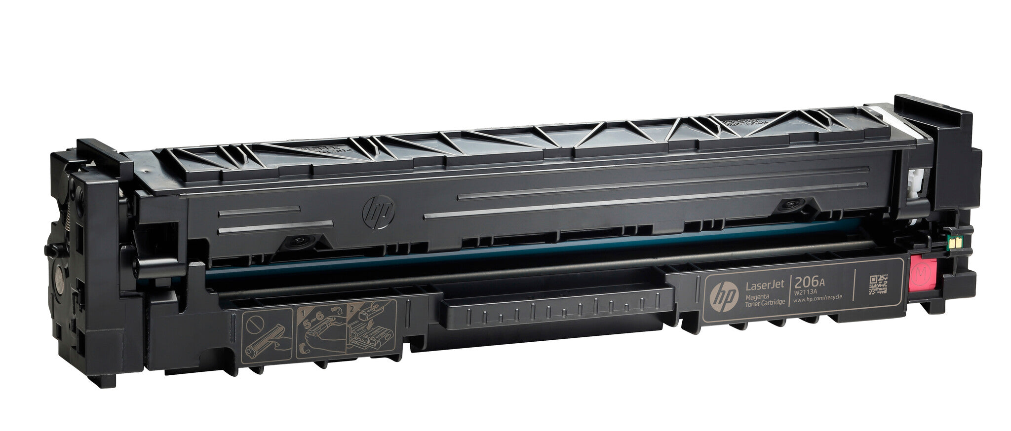 HP Cartucho de tóner original LaserJet 206A, magenta