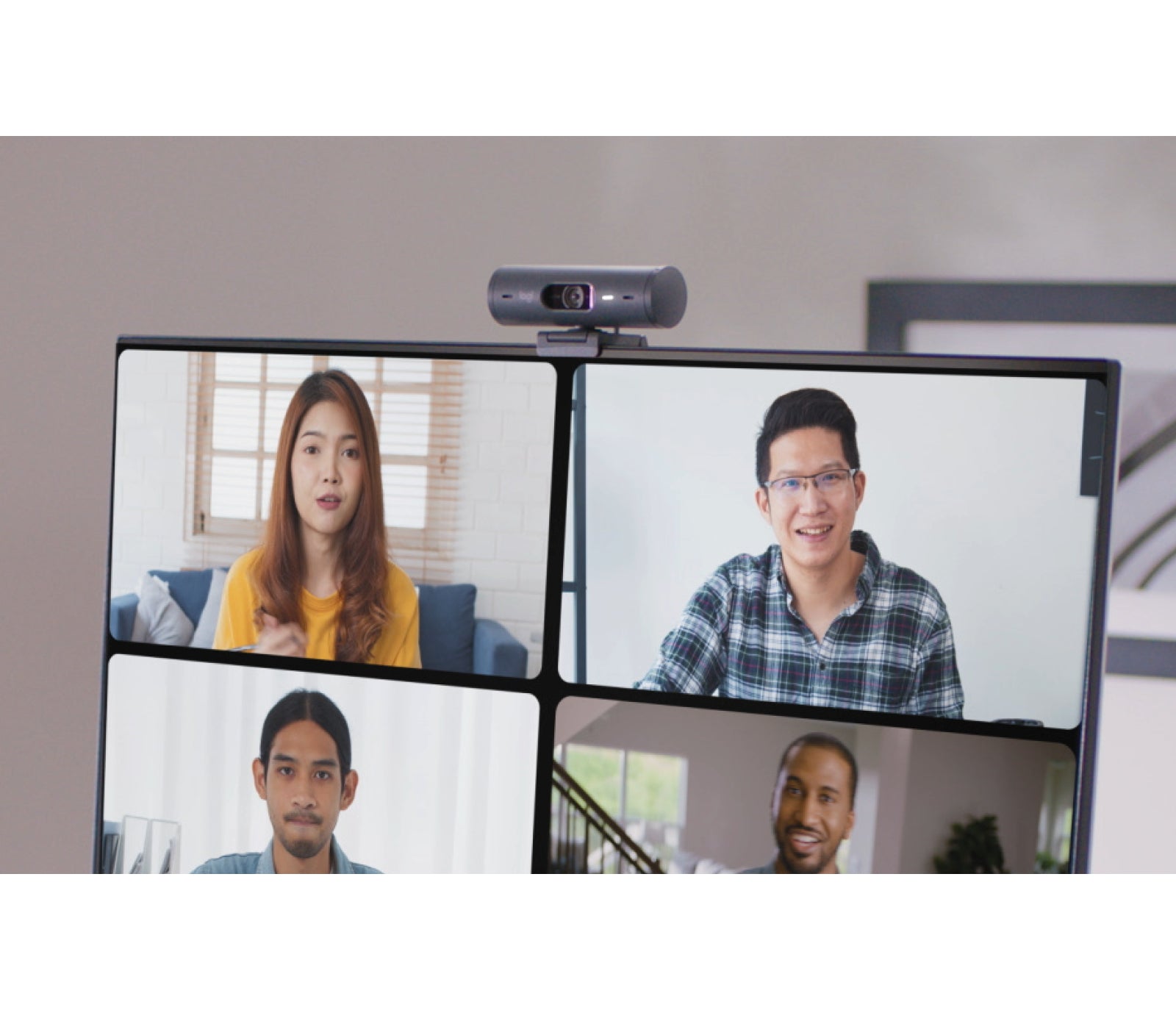WEBCAM LOGITECH BRIO 500 GRAFITO FHD 1080 A 30 FPS AUTO ENFOQUE, MICRÓFONO IA USB-C WIN/MAC OS