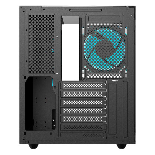 Balam Rush BR-941525 gabinete de computadora Midi Tower Transparente, Negro