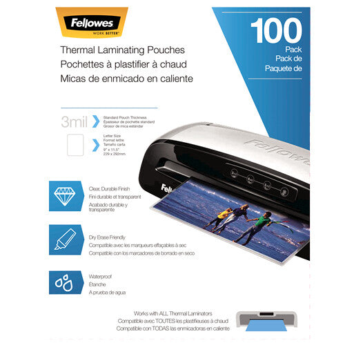 Fellowes 5743301 plastificador 100 pieza(s)