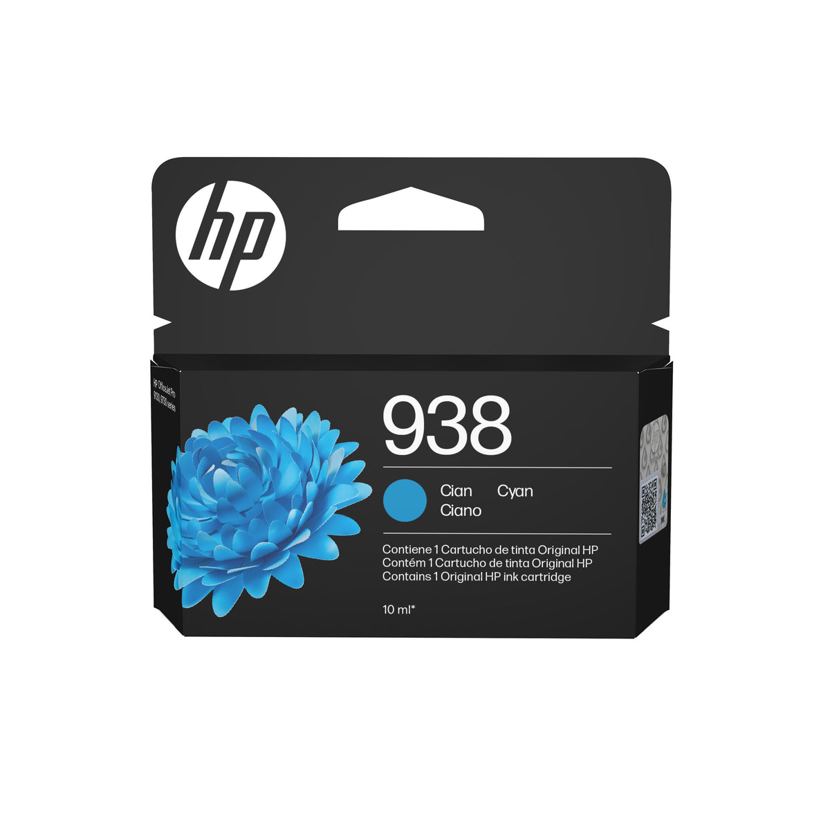 HP Cartucho de tinta cian original 938