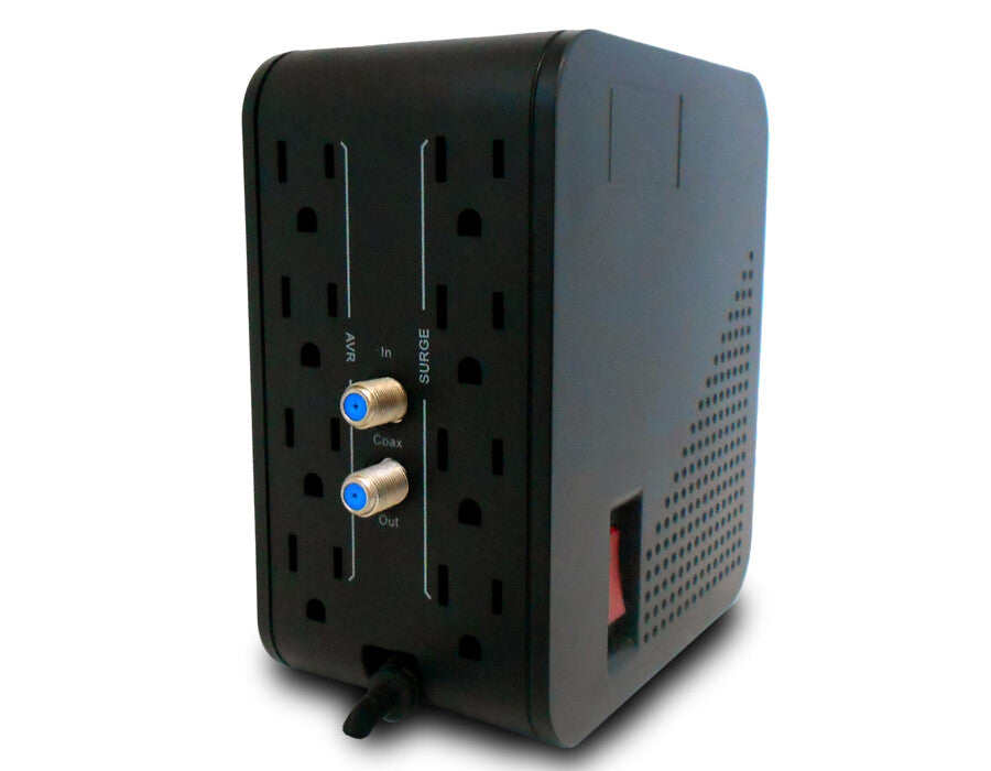 CDP R2C-AVR1008 regulador de voltaje 8 salidas AC 92 - 144 V Negro, Blanco