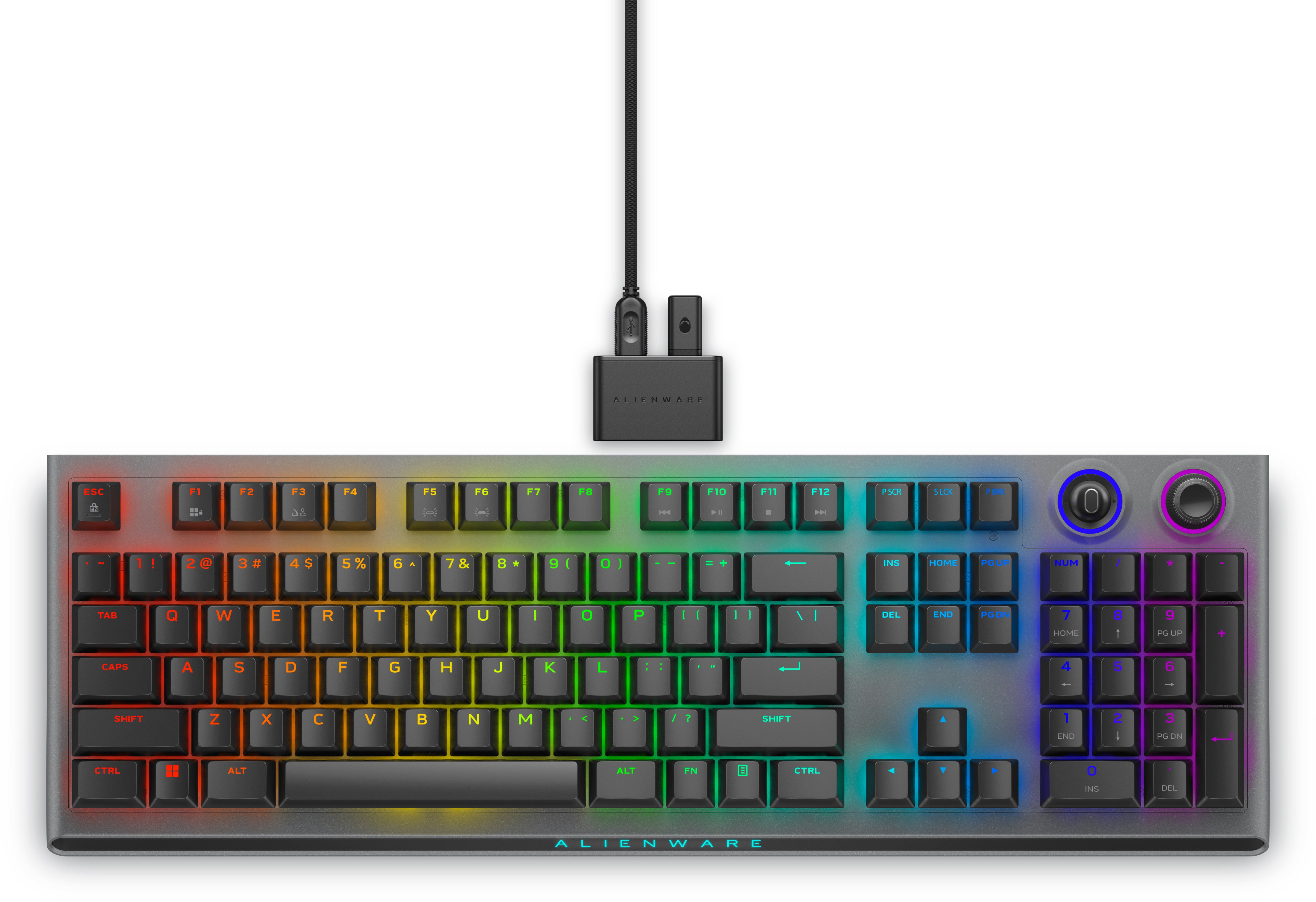 TECLADO ALAMBRICO DELL ALIENWARE TRI-MODE GAMING AW920K 520-BBCG