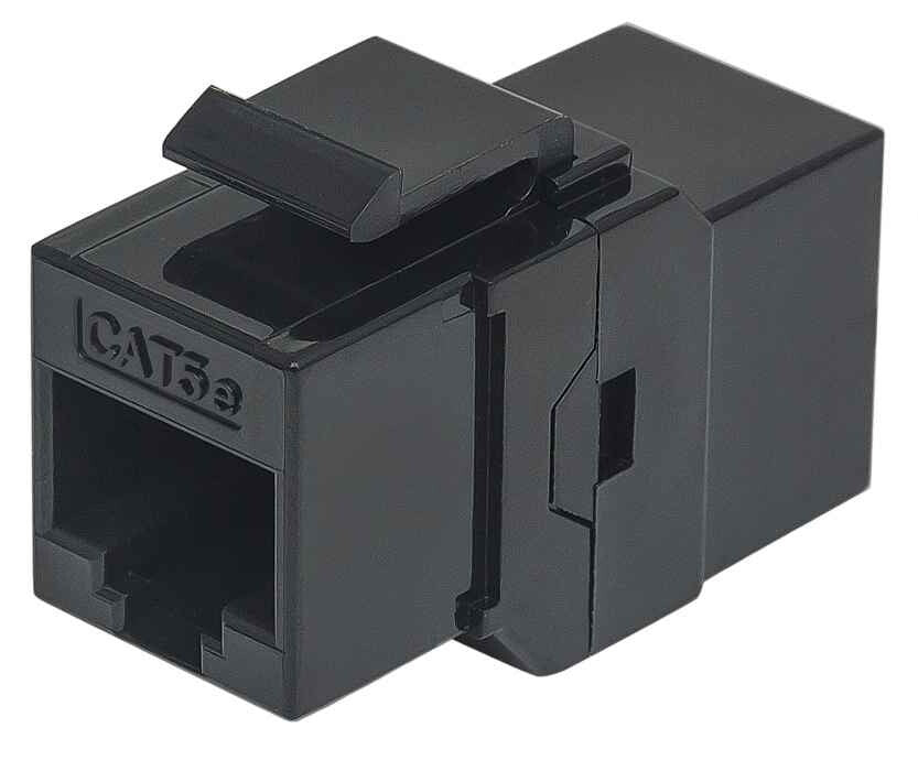 Intellinet COPLE RJ45 A RJ45 CAT5e KEYSTONE NEGRO UTP