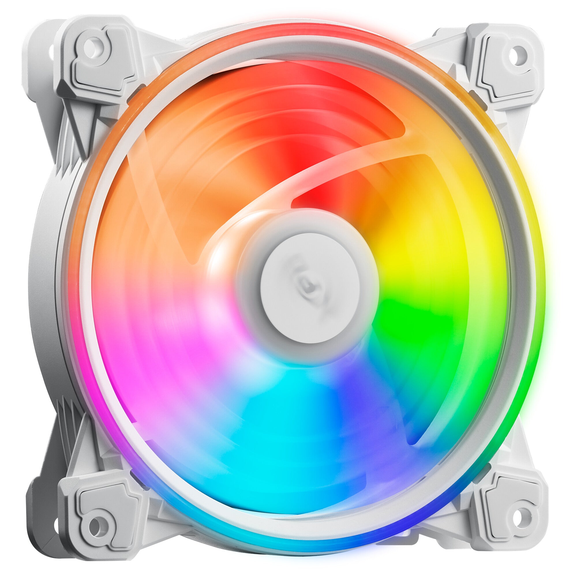 XPG HURRICANE 120 ARGB PWM Placa base Ventilador 12 cm Blanco 1 pieza(s)