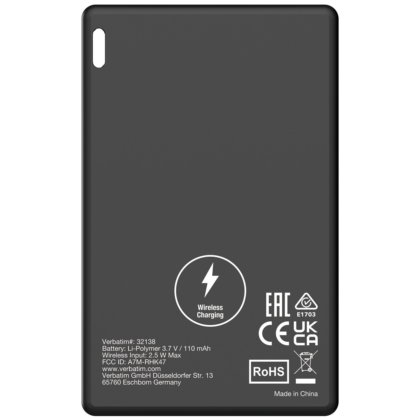 Verbatim My Finder Personal Buscador Negro, Plata, Blanco