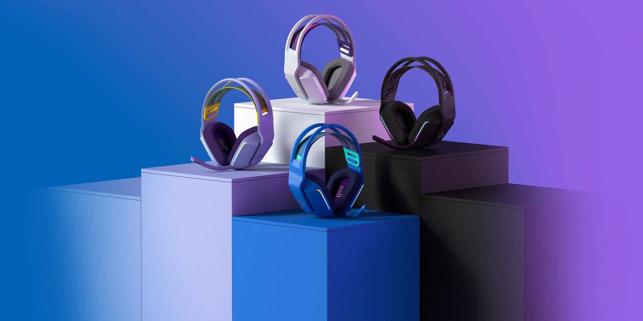 Logitech G 981-000942 audífono y auriculare Auriculares Inalámbrico Diadema Juego Azul