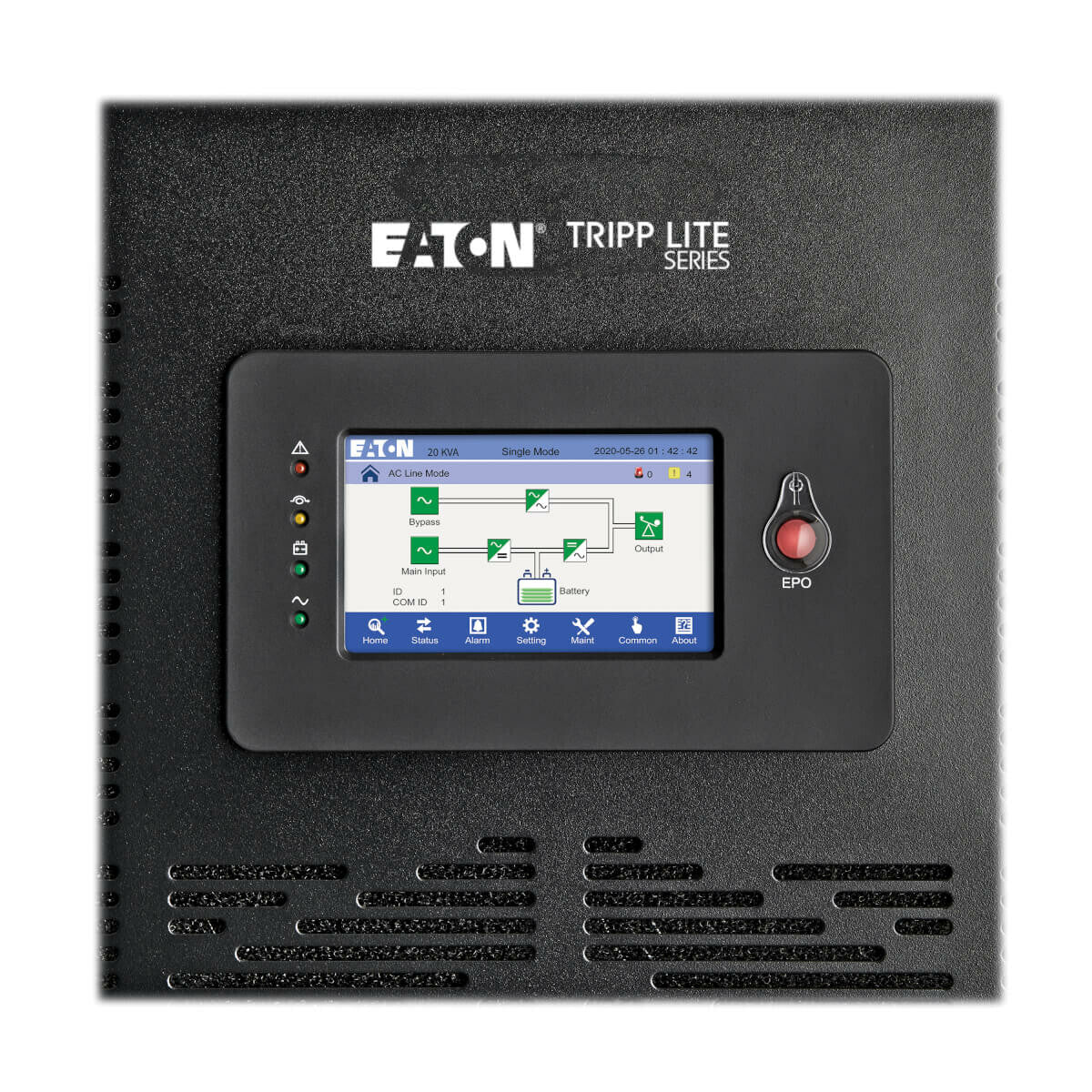 Tripp Lite S3M30K UPS trifásico de doble conversión208/220/120/127V 30kVA/kW - Unidad de factor de potencia (Unity PF), requiere baterías externas