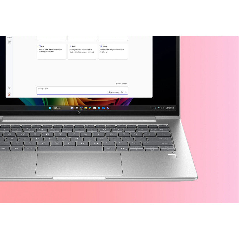 HP EliteBook 6 G1a 14 inch Notebook Next Gen AI PC Copilot+ PC AMD Ryzen AI 7 350 Computadora portátil 35.6 cm (14") 24 GB DDR5-SDRAM 512 GB SSD Wi-Fi 6E (802.11ax) Windows 11 Pro Plata