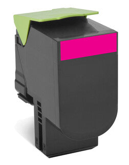 Lexmark 70C80M0 cartucho de tóner 1 pieza(s) Original Magenta