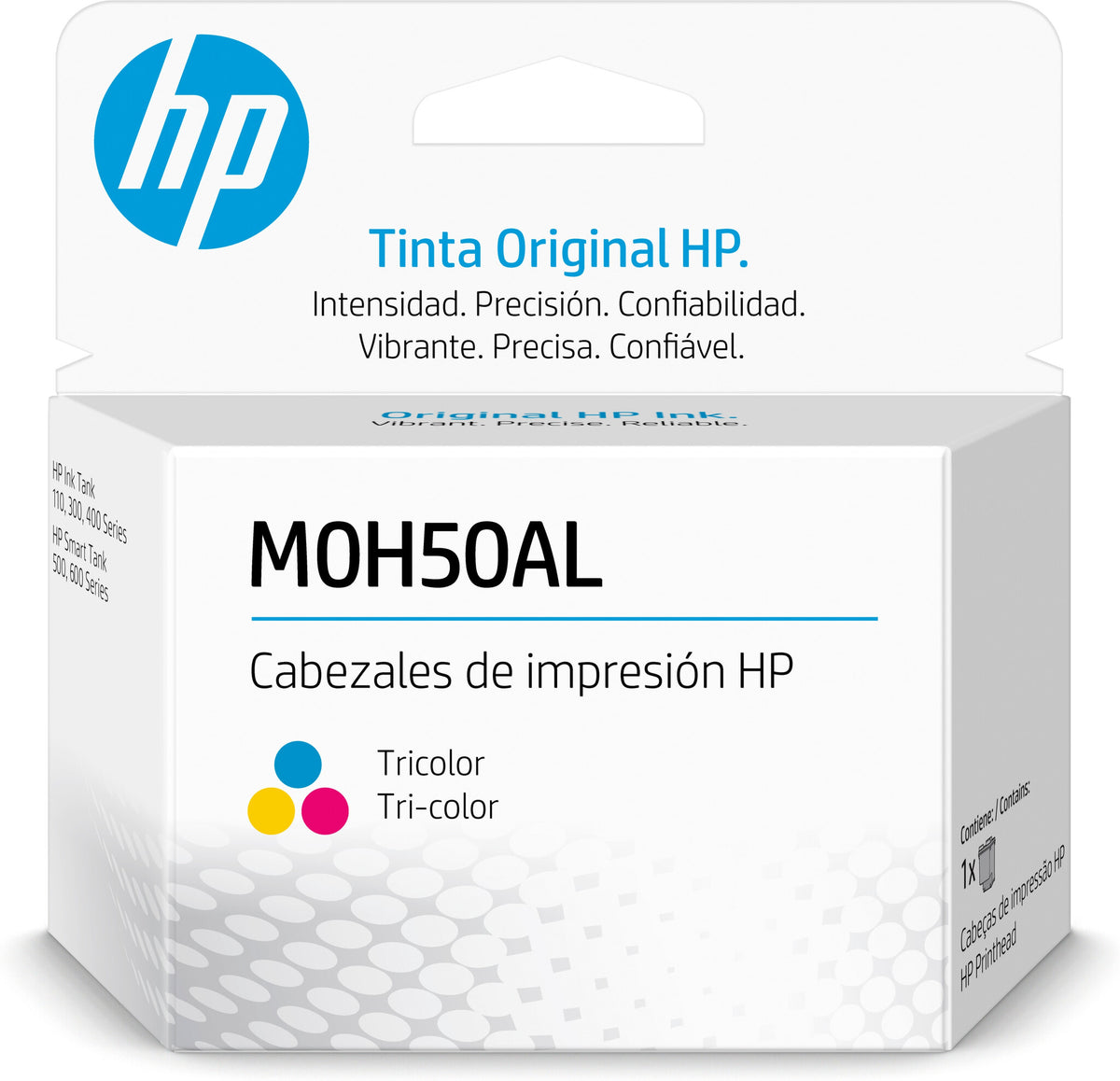HP Cabezal de impresión GT M0H50A de sustitución, tricolor