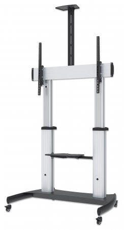 Manhattan Premium TV Stand for 60" to 100" TVs, Cart Type, Up to 100 kg