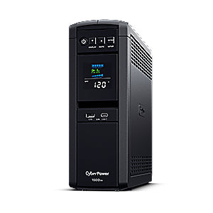 UPS de 1500 VA/900 W, Topología Línea Interactiva, Entrada 120 Vca NEMA 5-15P, Onda Senoidal Pura, Tipo Torre, Con 10 Tomas NEMA 5-15R