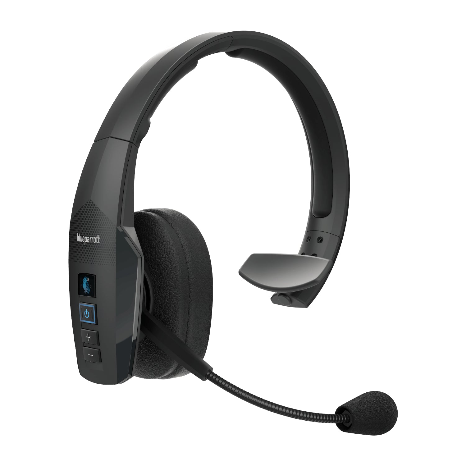 BlueParrott B450-XT MS , cancelación de ruido del 96%, Bluetooth, IP64, control de voz, para ambientes ruidosos (204305).