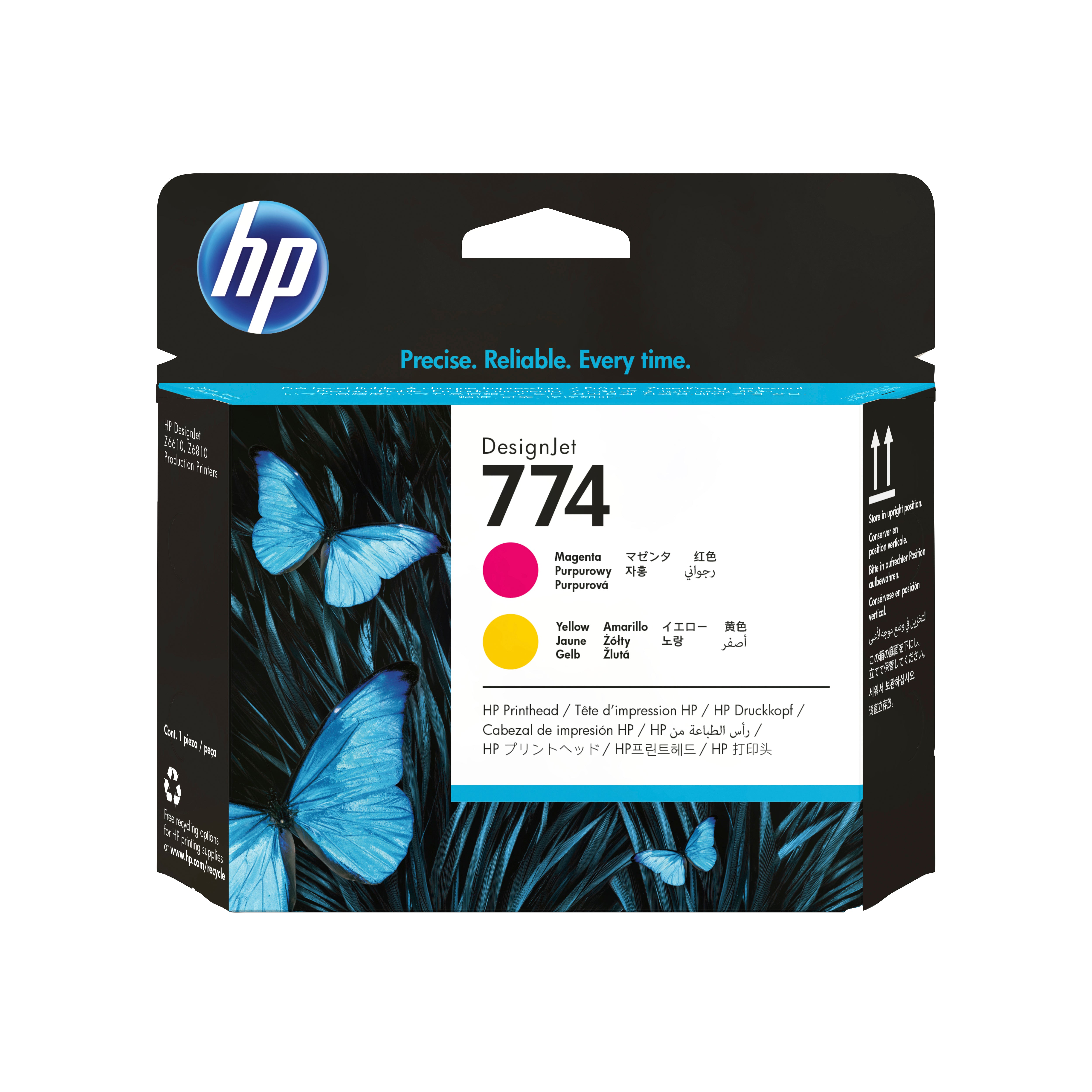 Cabezal HP LF 774 Magenta - Amarillo