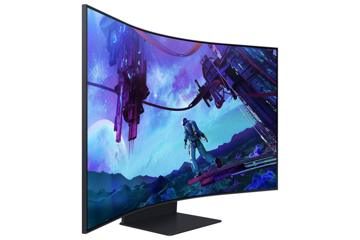 Samsung LS55CG970NLXZX monitor de computadora 139.7 cm (55") 3840 x 2160 Pixeles 4K Ultra HD LED Negro