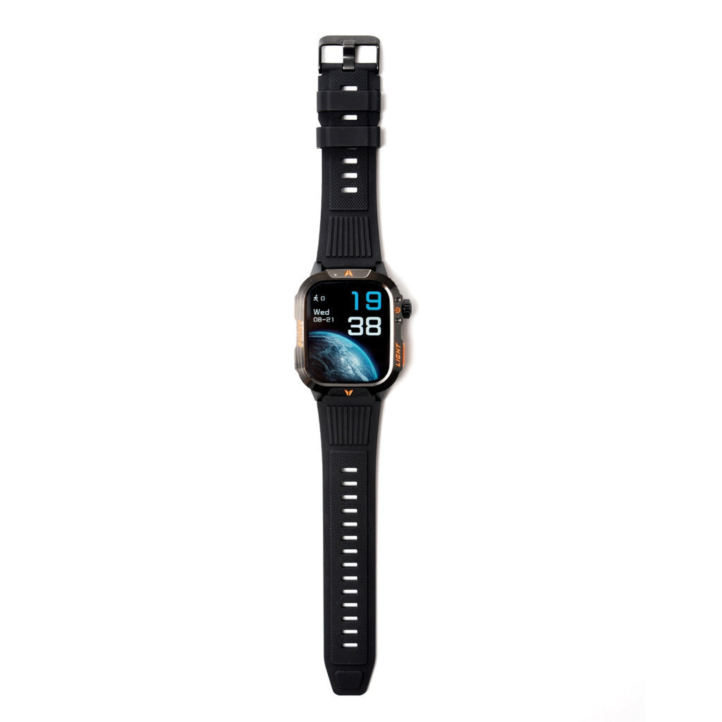 Perfect Choice PC-270195 reloj inteligente y deportivo 5.11 cm (2.01") 52 mm Digital 240 x 296 Pixeles Negro