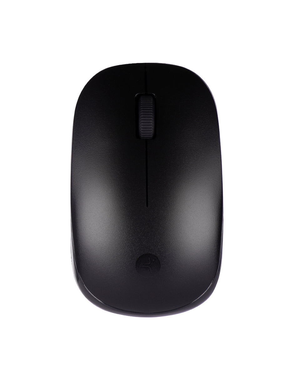TechZone TZCOMBINA07 teclado Ratón incluido Hogar RF inalámbrico QWERTY Negro