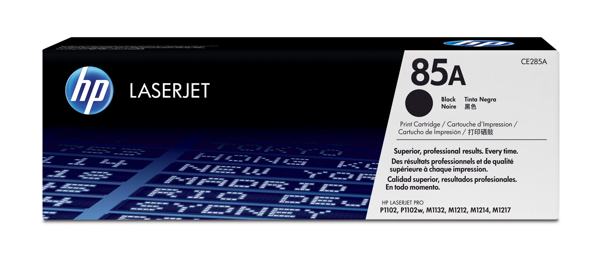HP Cartucho original de tóner negro 85A LaserJet