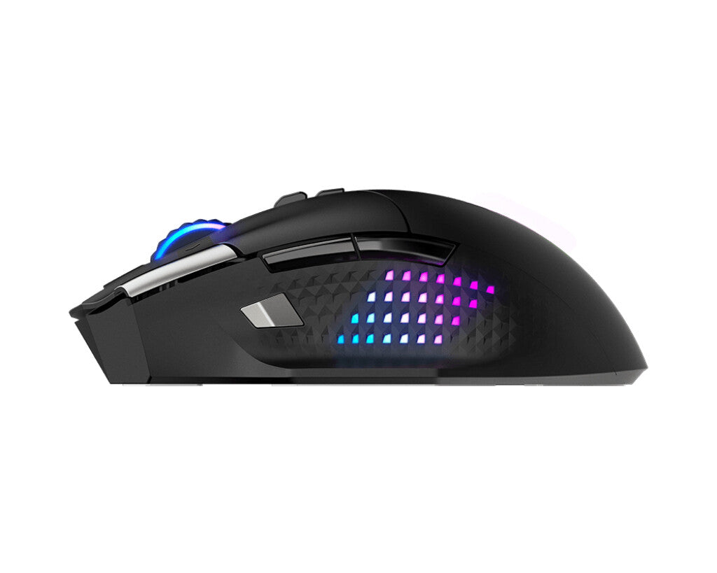 MSI VERSA PRO WIRELESS ratón Juego Diestro RF Wireless + Bluetooth + USB Type-C Óptico 26000 DPI