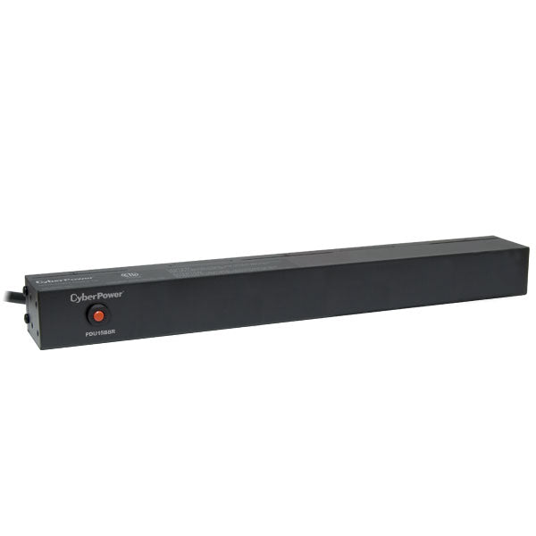 PDU Básico Para Distribución de Energía, Con 8 Tomas NEMA 5-15R Traseras, 1UR, 15 Amp, 120 Vca