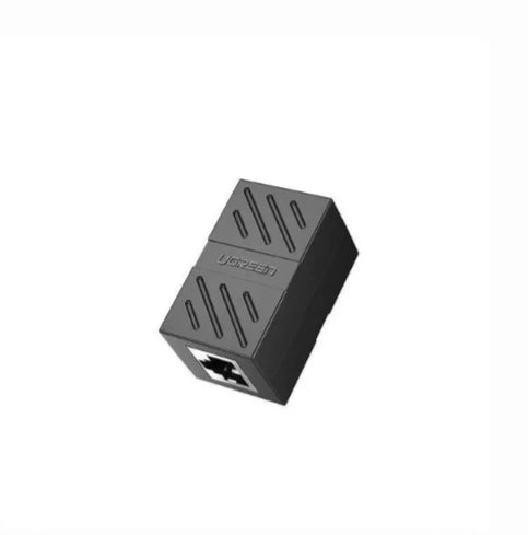 Acoplador (Extensor de Cable Ethernet RJ45 a RJ45) | 1000Mbps | Compatibilidad con Cat7 Cat6A Cat6 Cat5e | Compatible con POE | Ignífugo | ABS