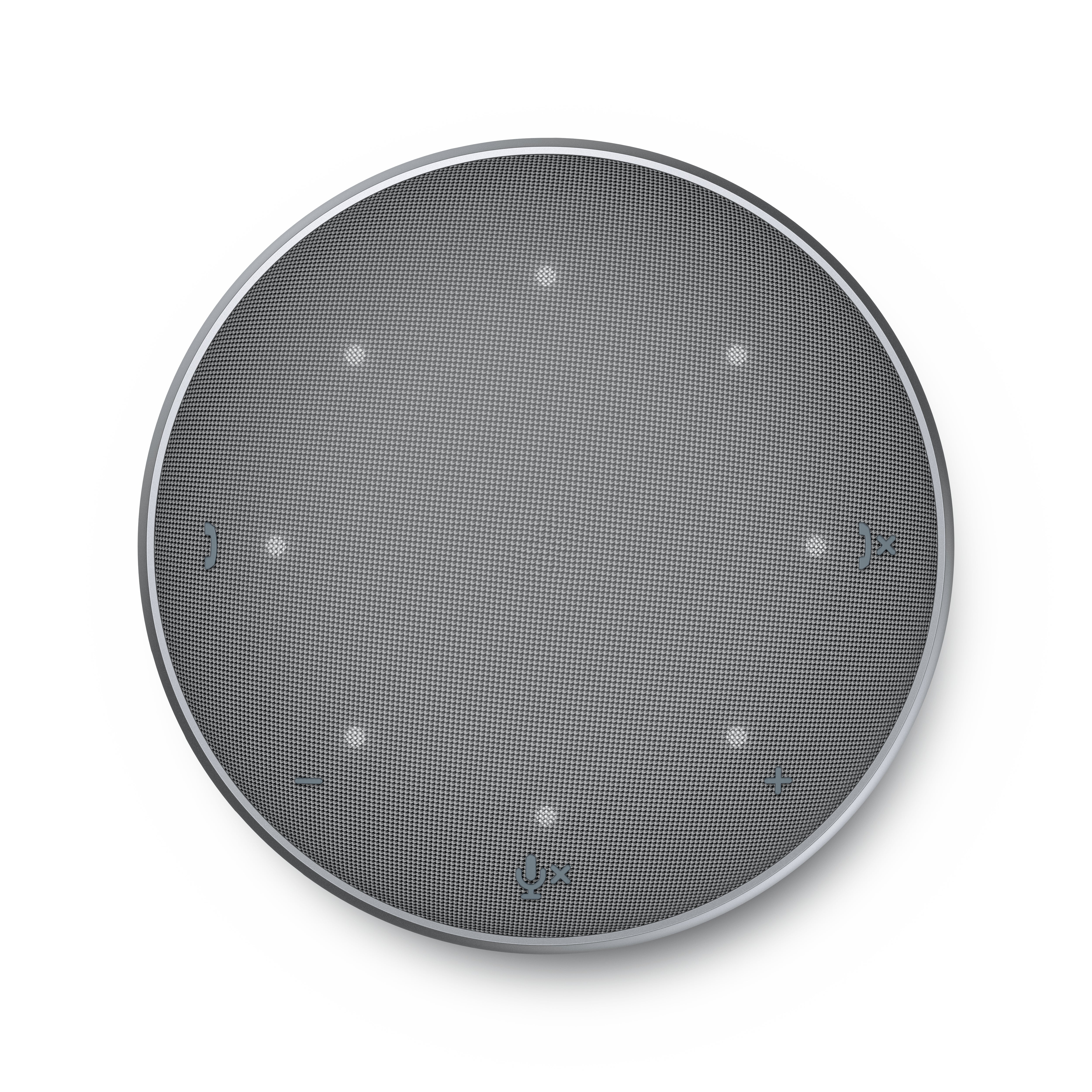 Adaptador Multipuerto y Altavoz Dell MH3021P Speaker Home 2 Puertos USB y Manos Libres Color Plata