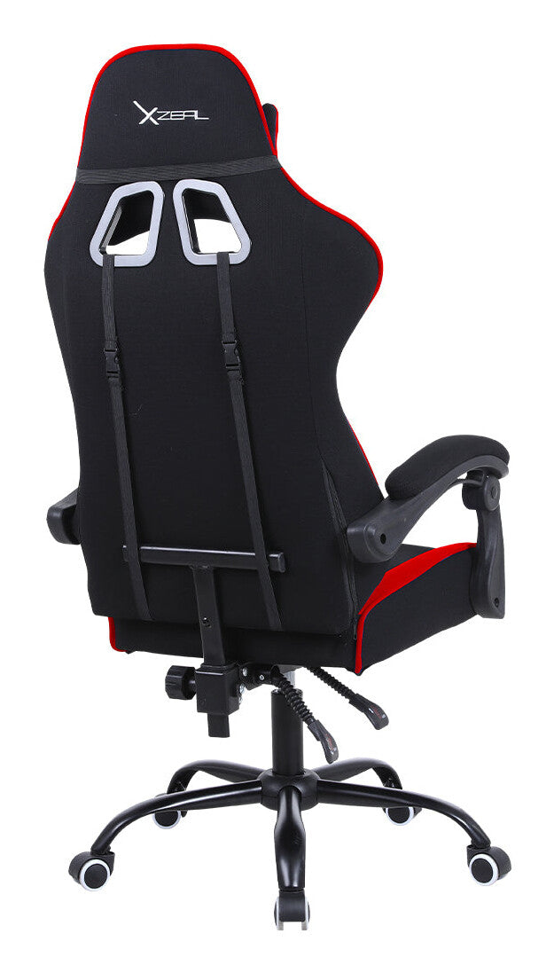 XZEAL Silla Gamer XZ20 Descansabrazo para juego Negro, Rojo