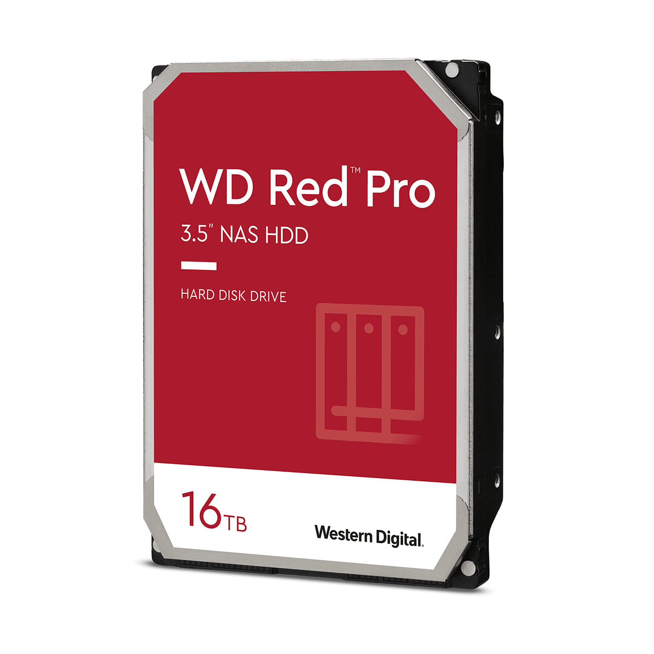 DISCO DURO INTERNO WD RED PRO 16TB 3.5 ESCRITORIO SATA3 6GB/S 512MB 7200RPM 24X7 HOTPLUG NAS 1-24 BAHIAS WD161KFGX