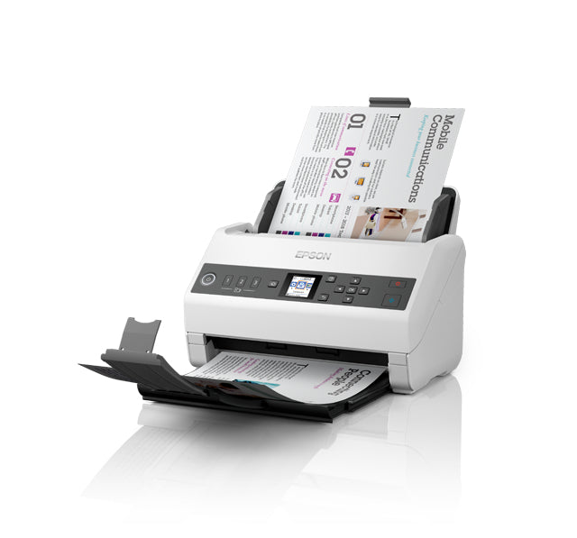 Escáner Epson DS-730N Resolución 600 dpi