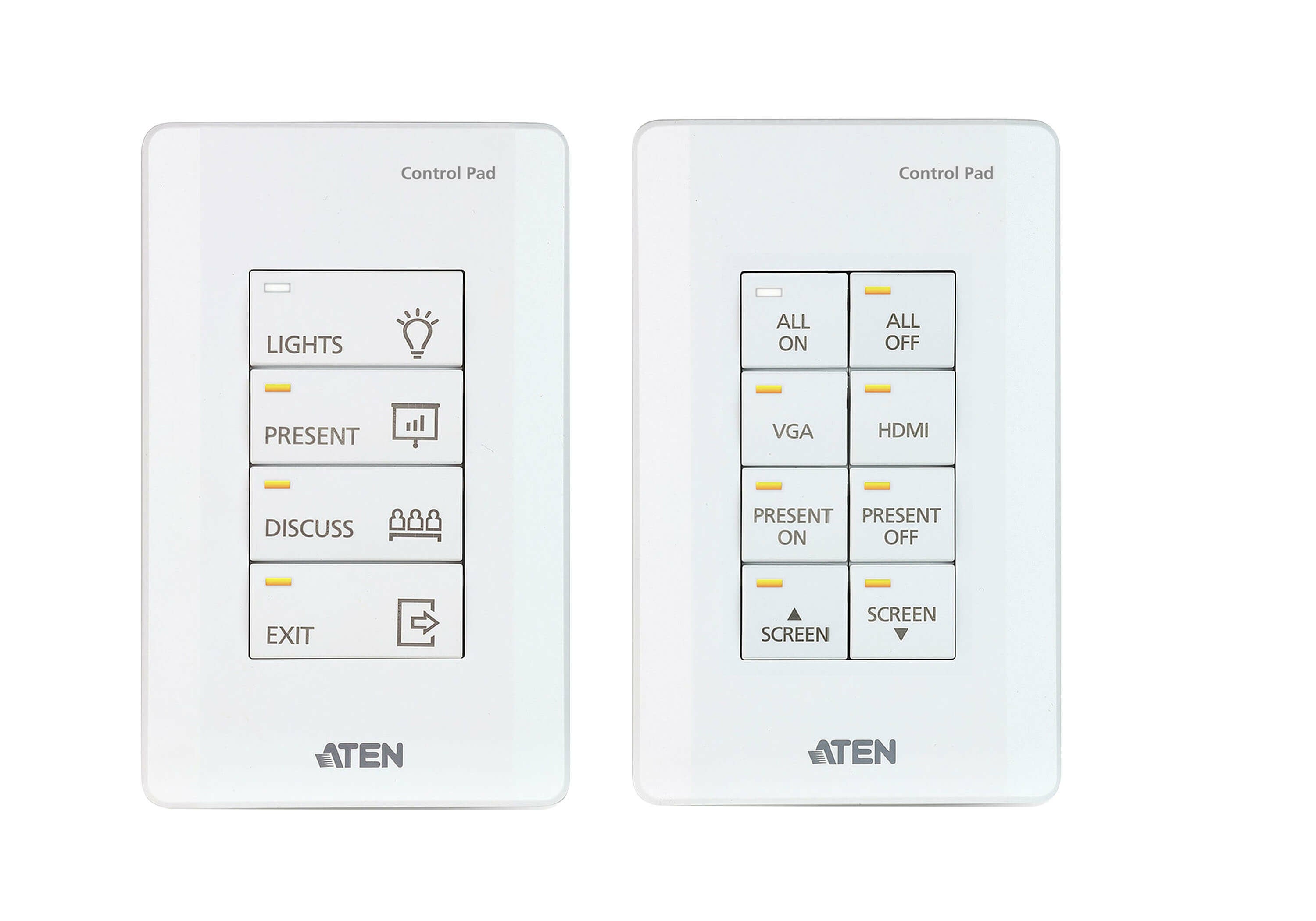 Sistema de control ATEN: panel de control de 8 botones