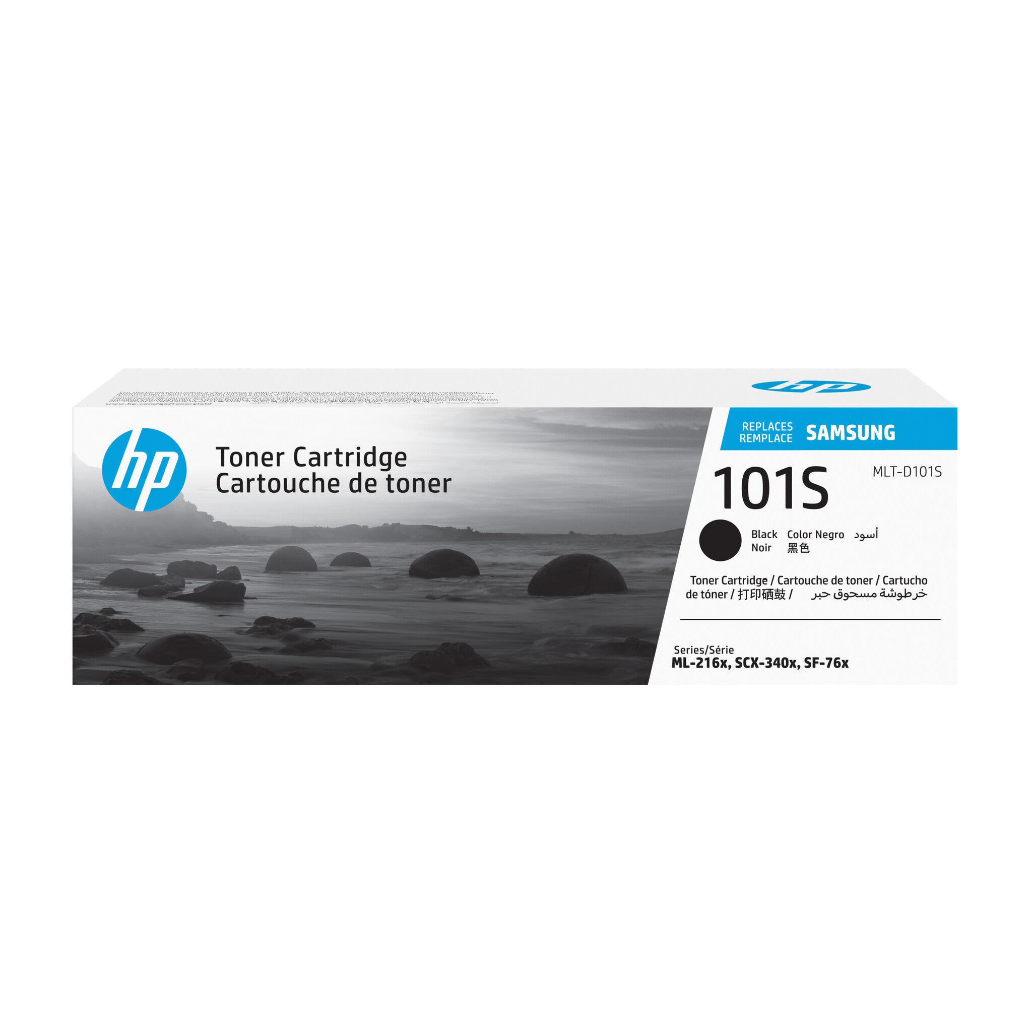 Samsung Cartucho de tinta original HP MLT-D101S, negro