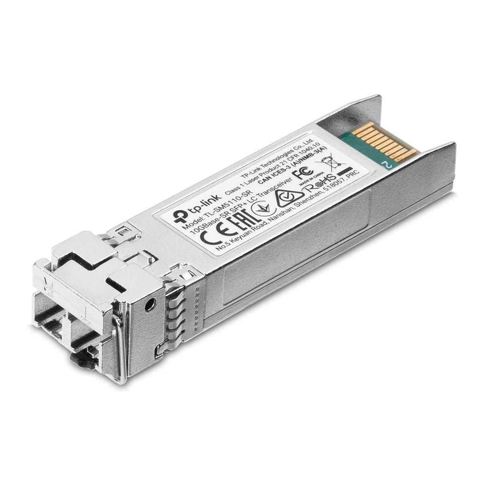Transceptor mini-GBIC SFP+ / Duplex Multimodo 10GBase /  Distancia 300 metros /  Conector LC