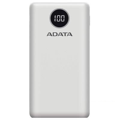 Power Bank Adata P20000QCD Digital 20000mAh Color Blanco